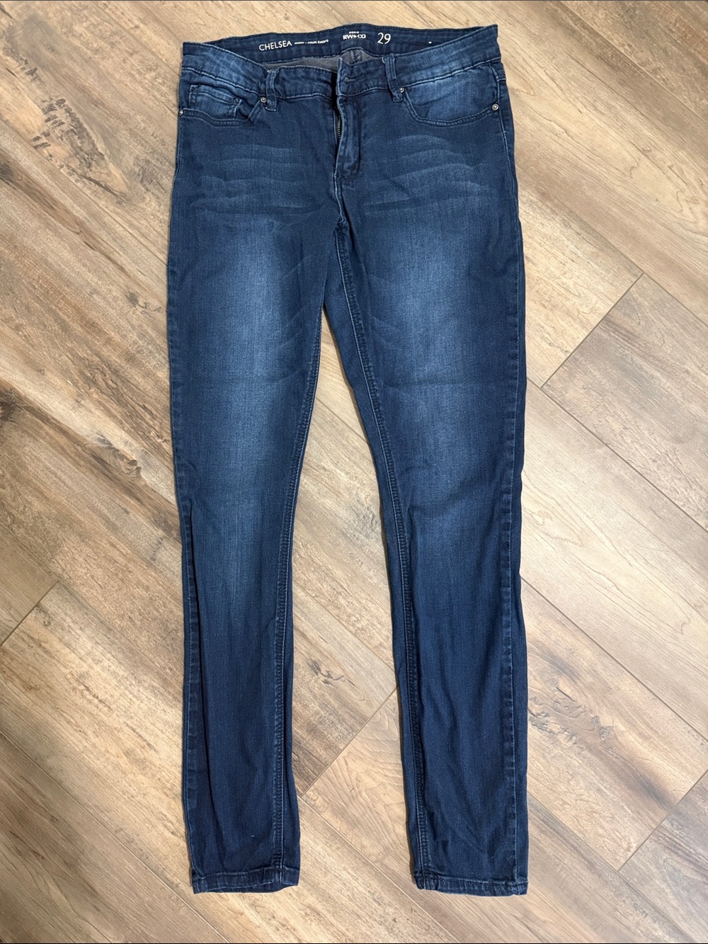 RW&CO. Chelsea Skinny Jeans in Dark Wash